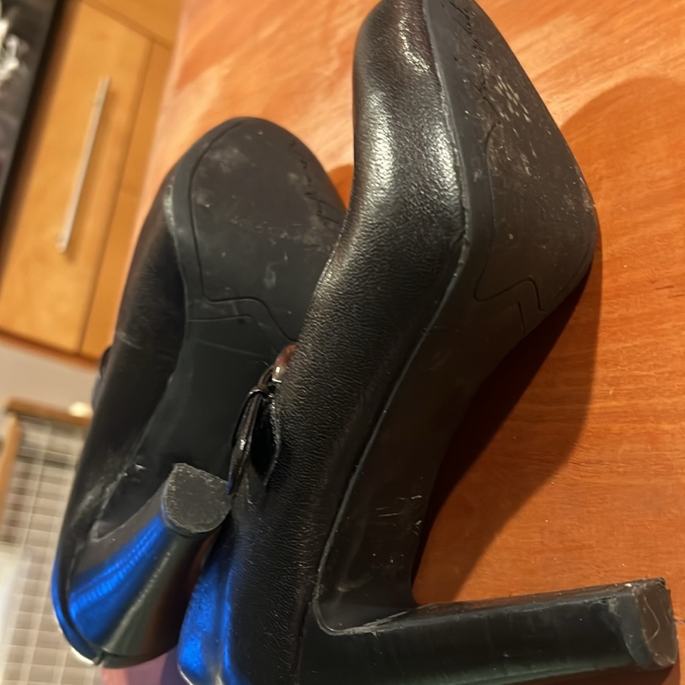 Franco Santo the artist collection Mary Jane style stacked heels - Picture 5 of 5